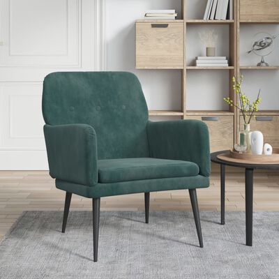 Cadeirão Verde 62x79x79 cm Velvet (Copiar)