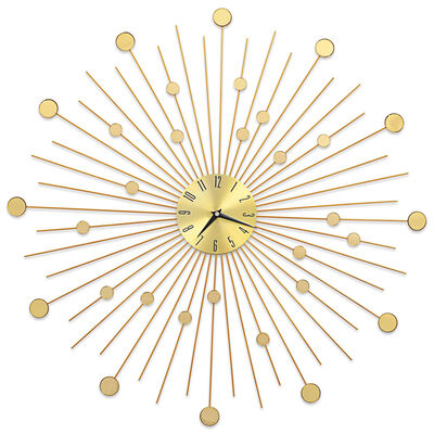 Relógio Metal 70 cm Golden