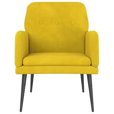 Cadeirão Amarelo 62x79x79 cm Velvet (Copiar)