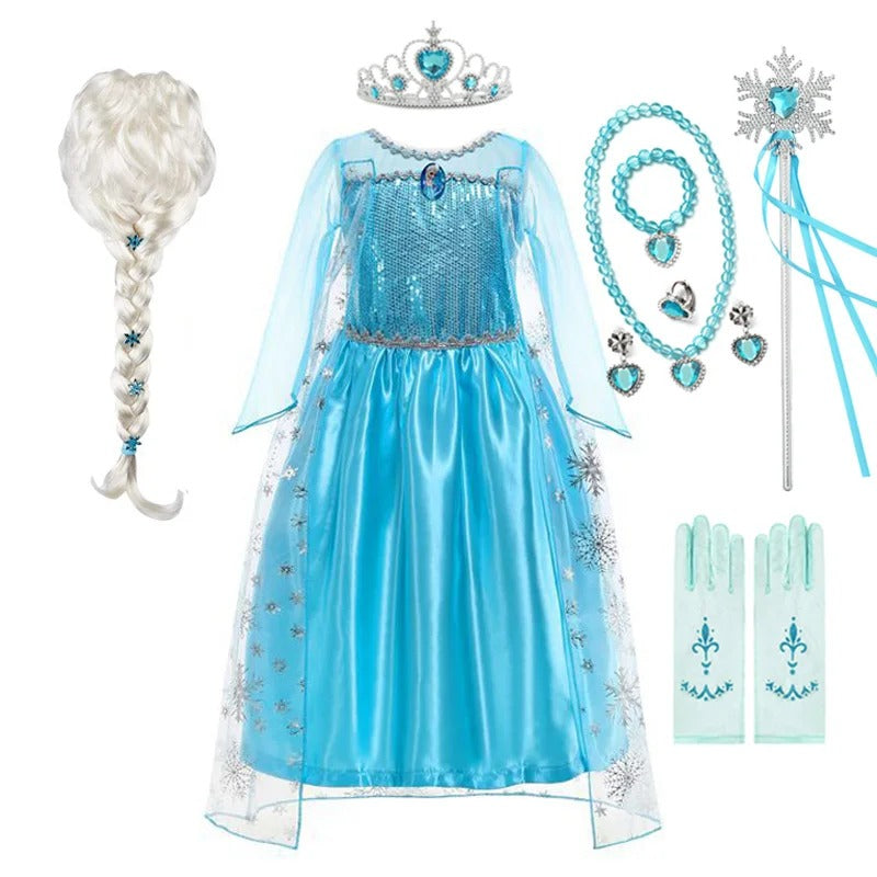 Roupa da frozen