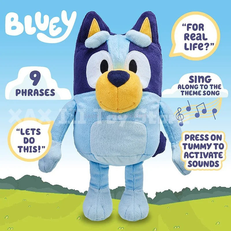 Ultimas Unidades!!! Bluey!! O boneco do momento, com som!