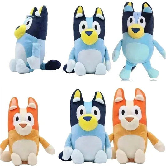 Peluche Bluey e a Familia