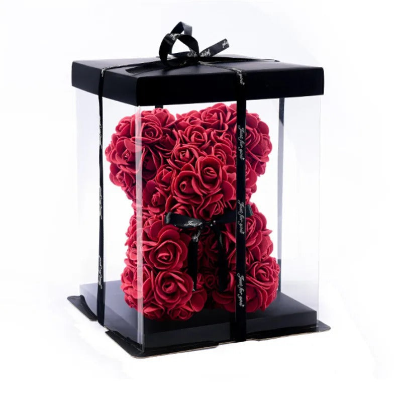 Eternal Rose Teddy Bear