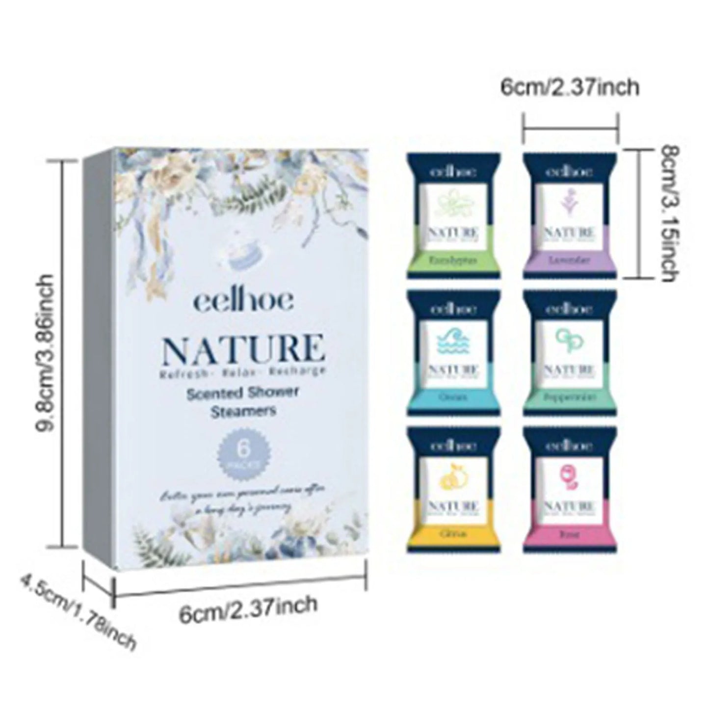 Aromaterapia para chuveiro