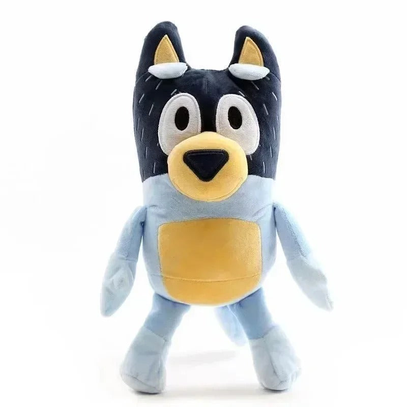 Peluche Bluey e a Familia